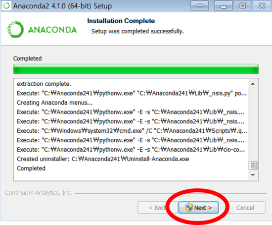 아나콘다 설치 9